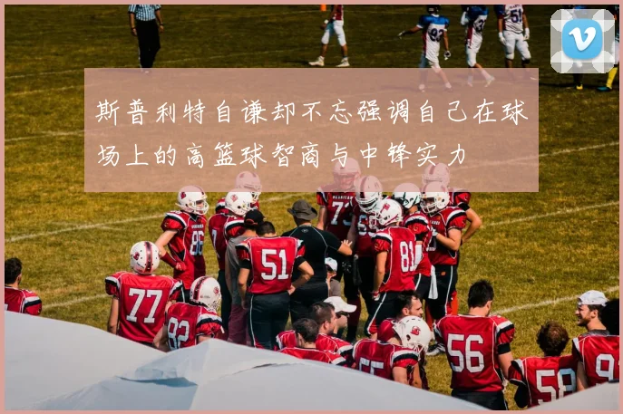 斯普利特自谦却不忘强调自己在球场上的高篮球智商与中锋实力